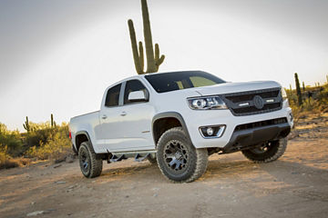2019 Chevrolet Colorado - Black Rhino WARLORD - Gray Wheel Pros
